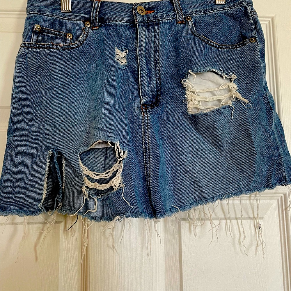 Jean skirt by Jeanswest, cutoff, vintage
